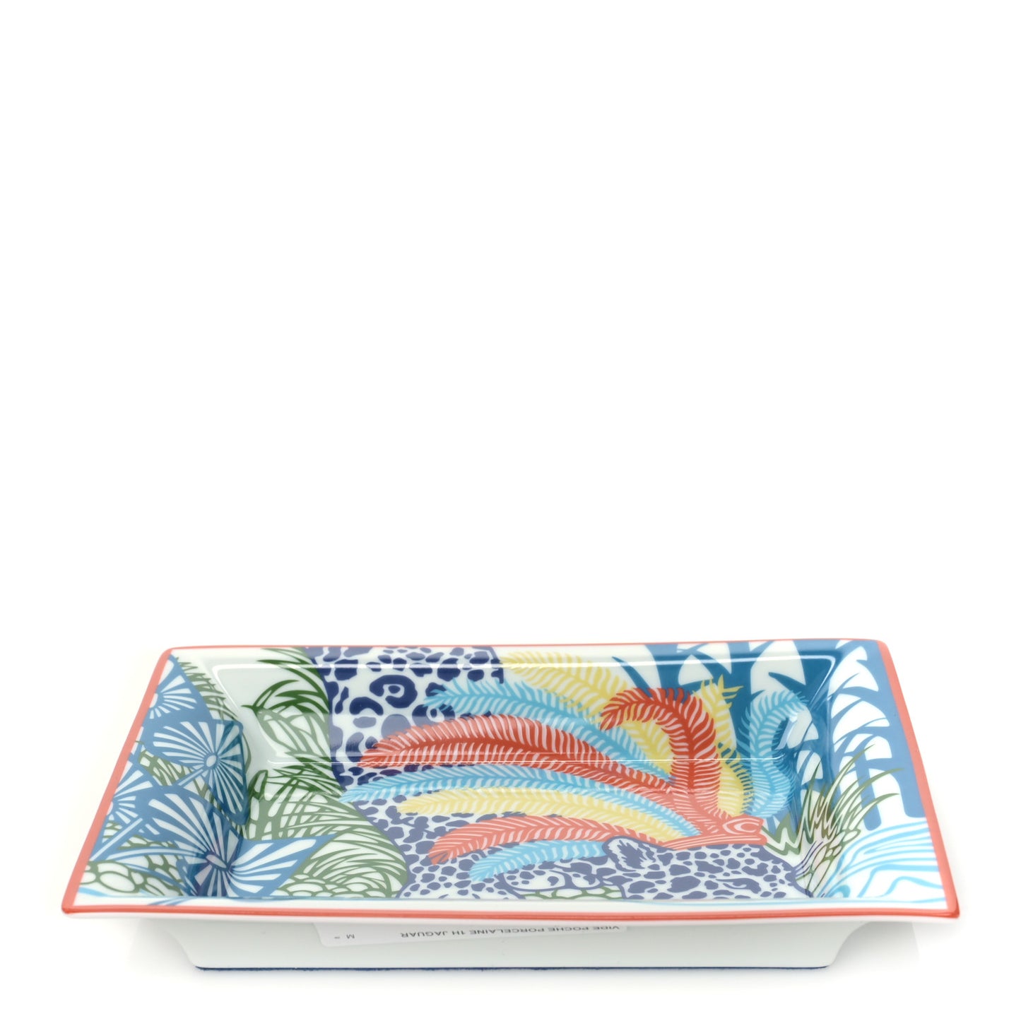 Porcelain Jaguar Quetzal II Change Tray