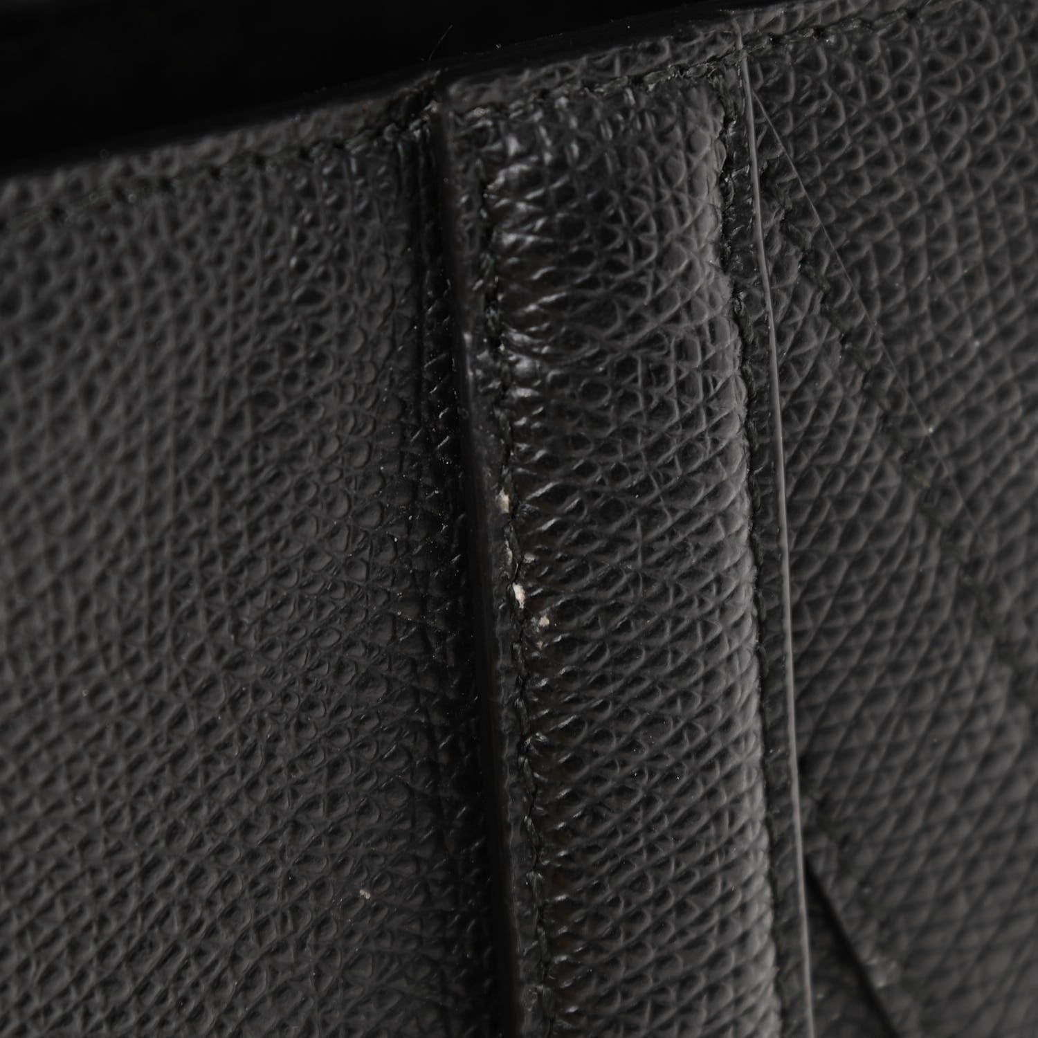 Christian Dior Grained Calfskin Mini Saddle Bag Black 10 of 11