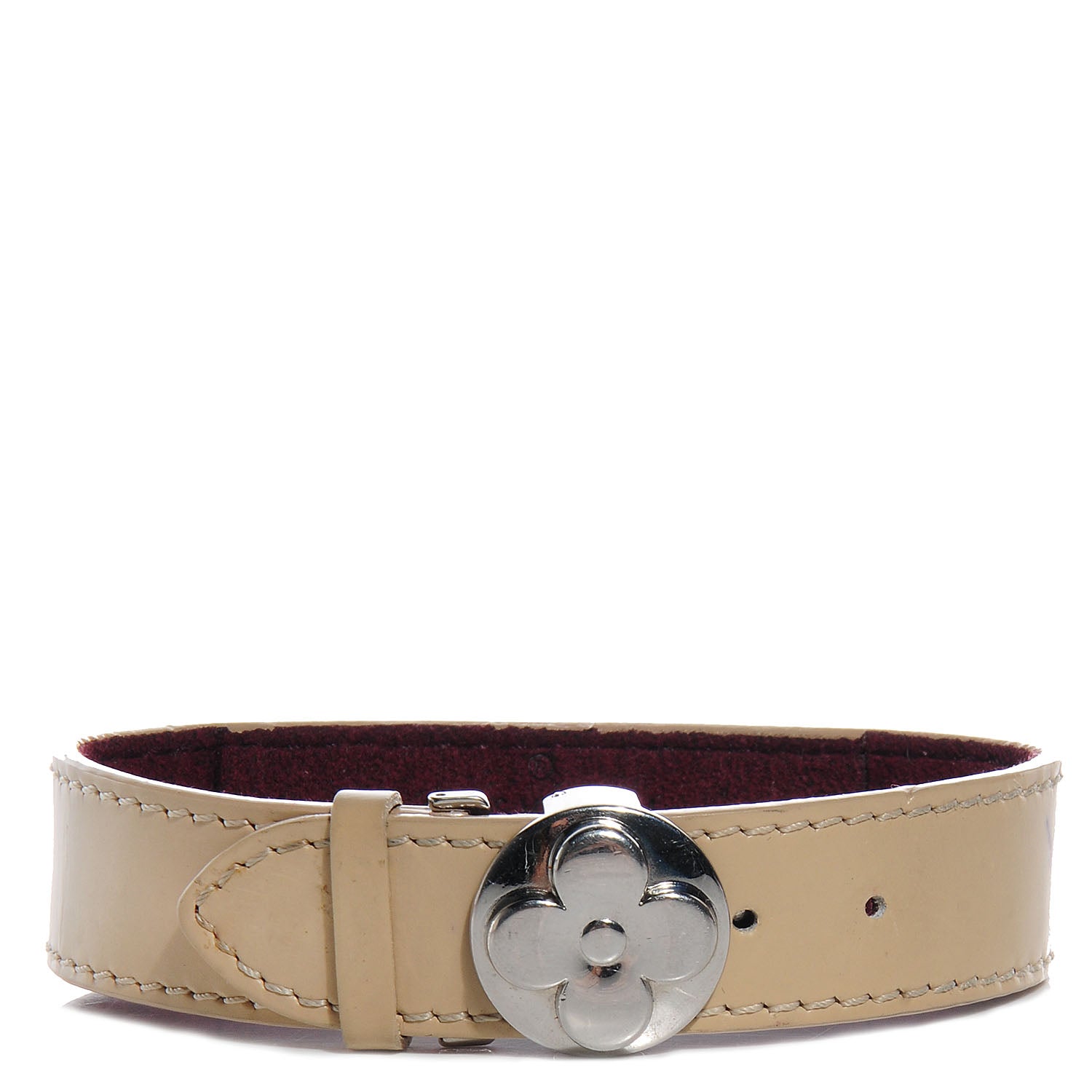 Louis Vuitton Mat Monogram Wish Bracelet Beige 1 of 5