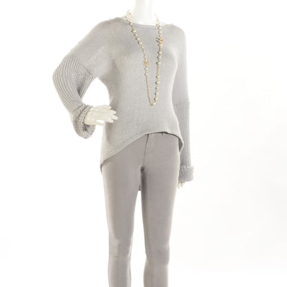 Chanel Pearl Crystal CC Long Necklace Gold 2 of 7