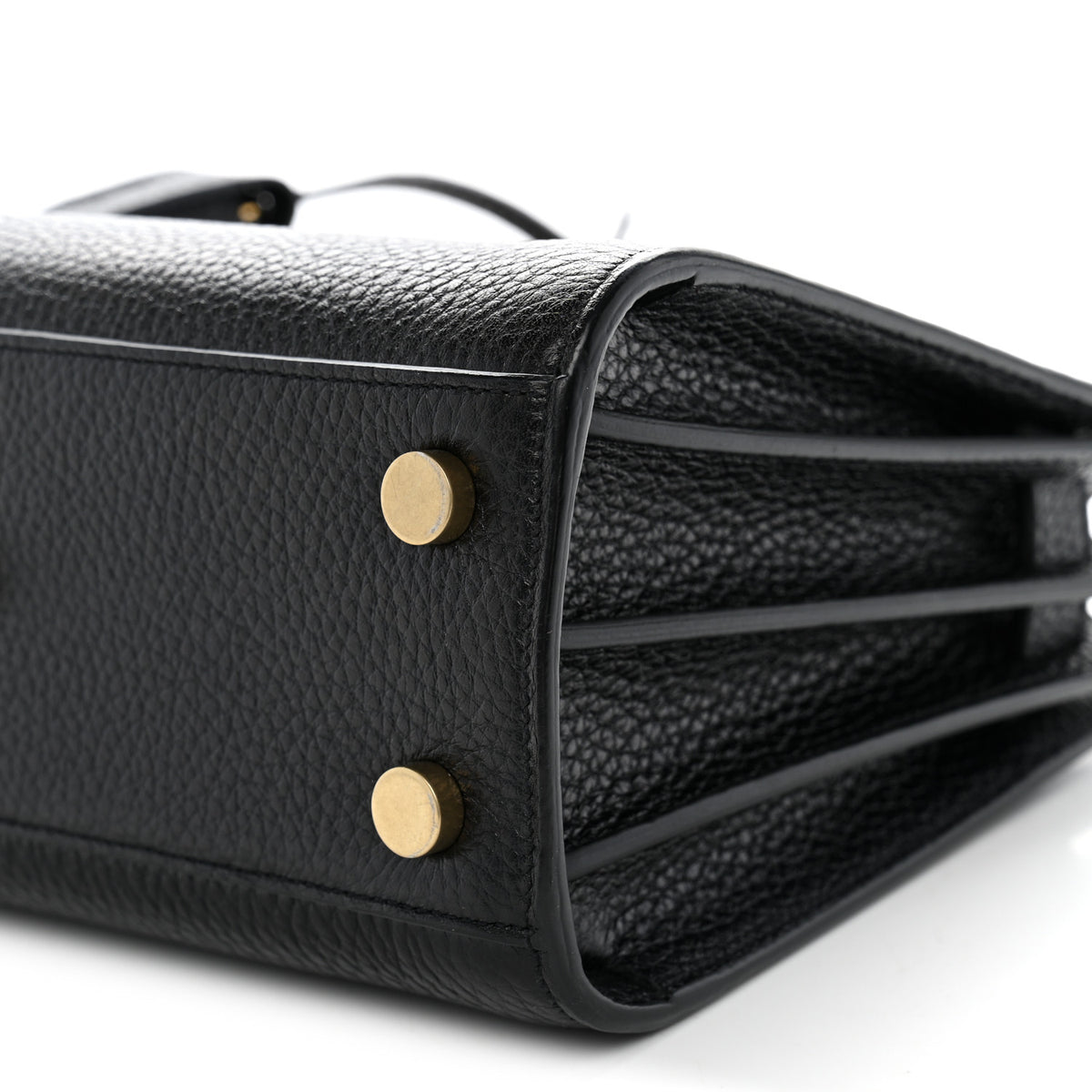 Saint Laurent Grained Calfskin Nano Sac De Jour Black 10 of 12