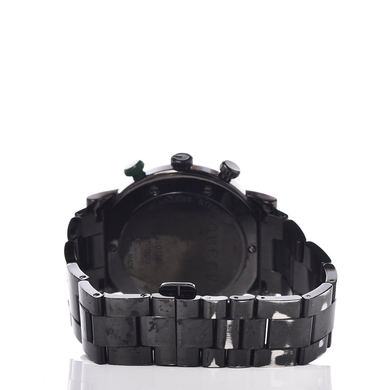 Gucci PVD Stainless Steel 44mm 101M G-Chrono Quartz Watch Black 4 of 7