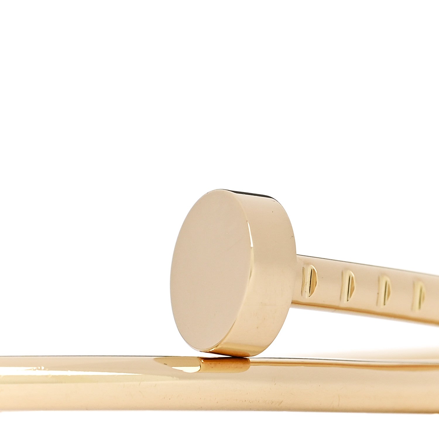 Cartier 18K Yellow Gold Small Juste Un Clou Bracelet 17 3 of 5