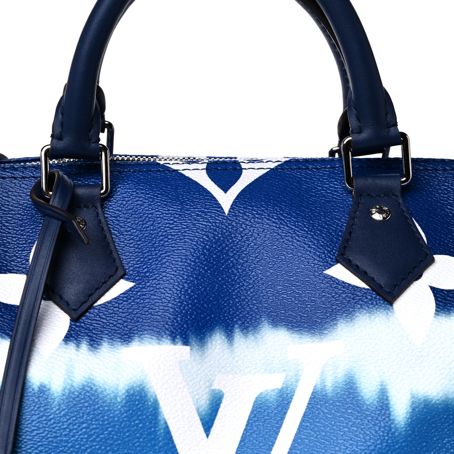 Louis Vuitton Monogram Escale Speedy Bandouliere 30 Blue 10 of 12