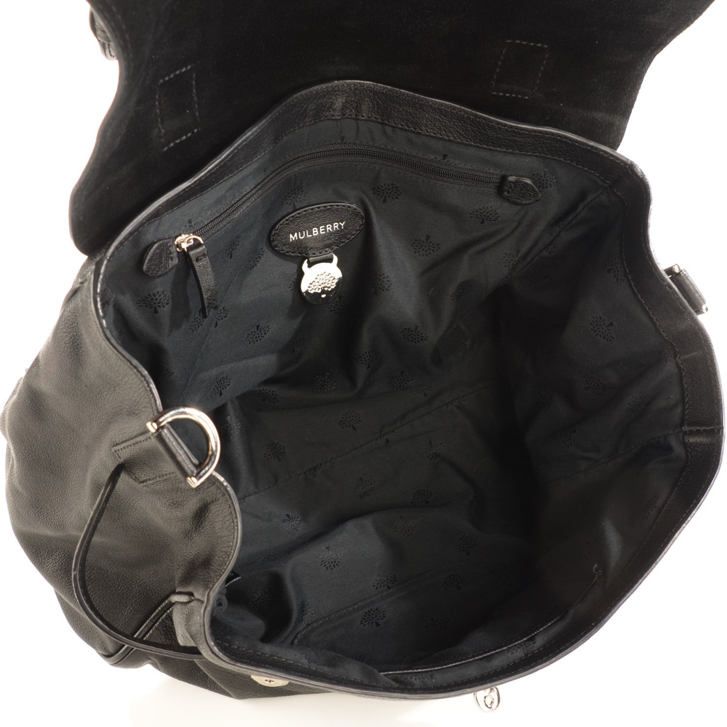 Mulberry Polished Buffalo Medium Alexa Black 9 of 9