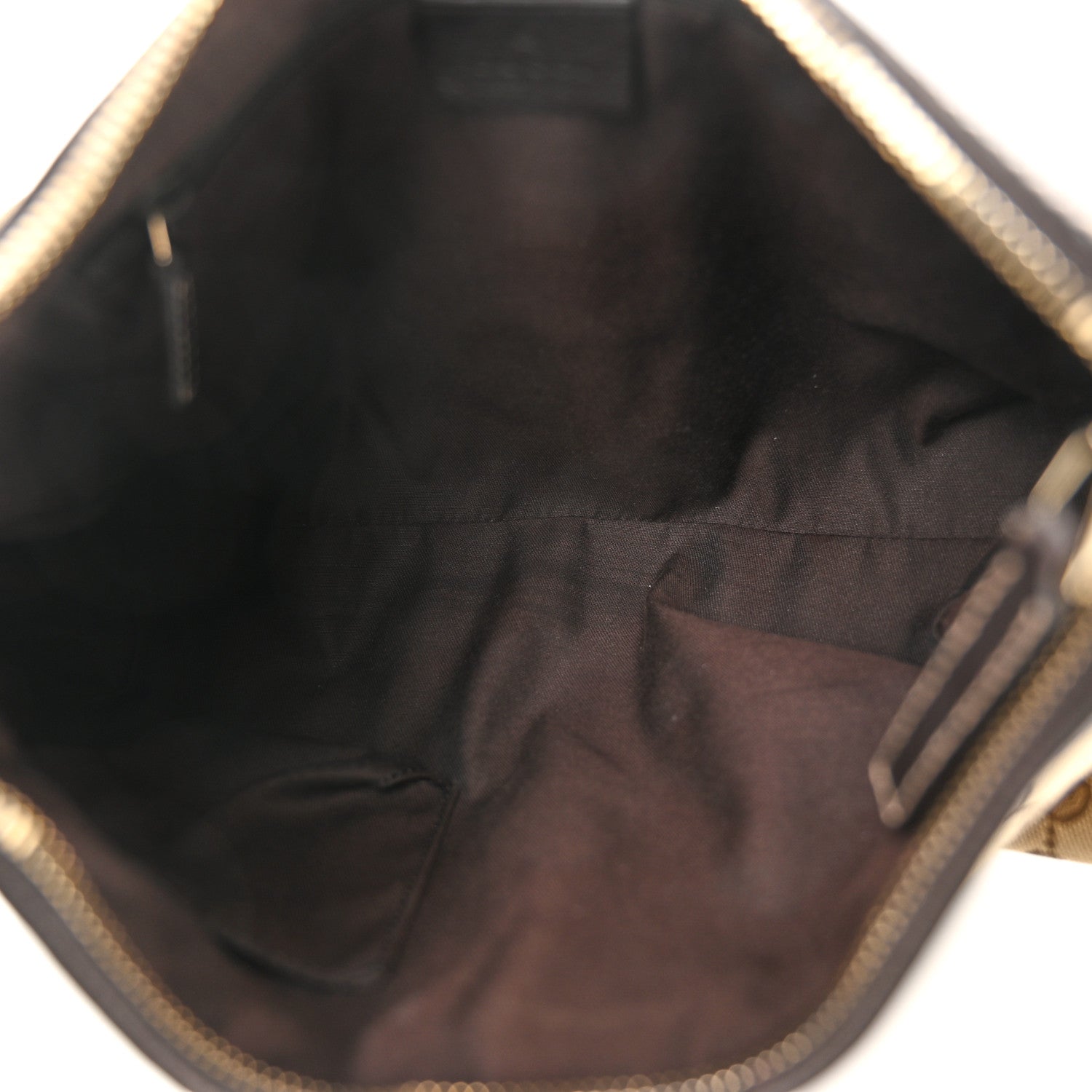 Gucci Monogram Medium D Gold Ring Hobo Dark Brown 5 of 11