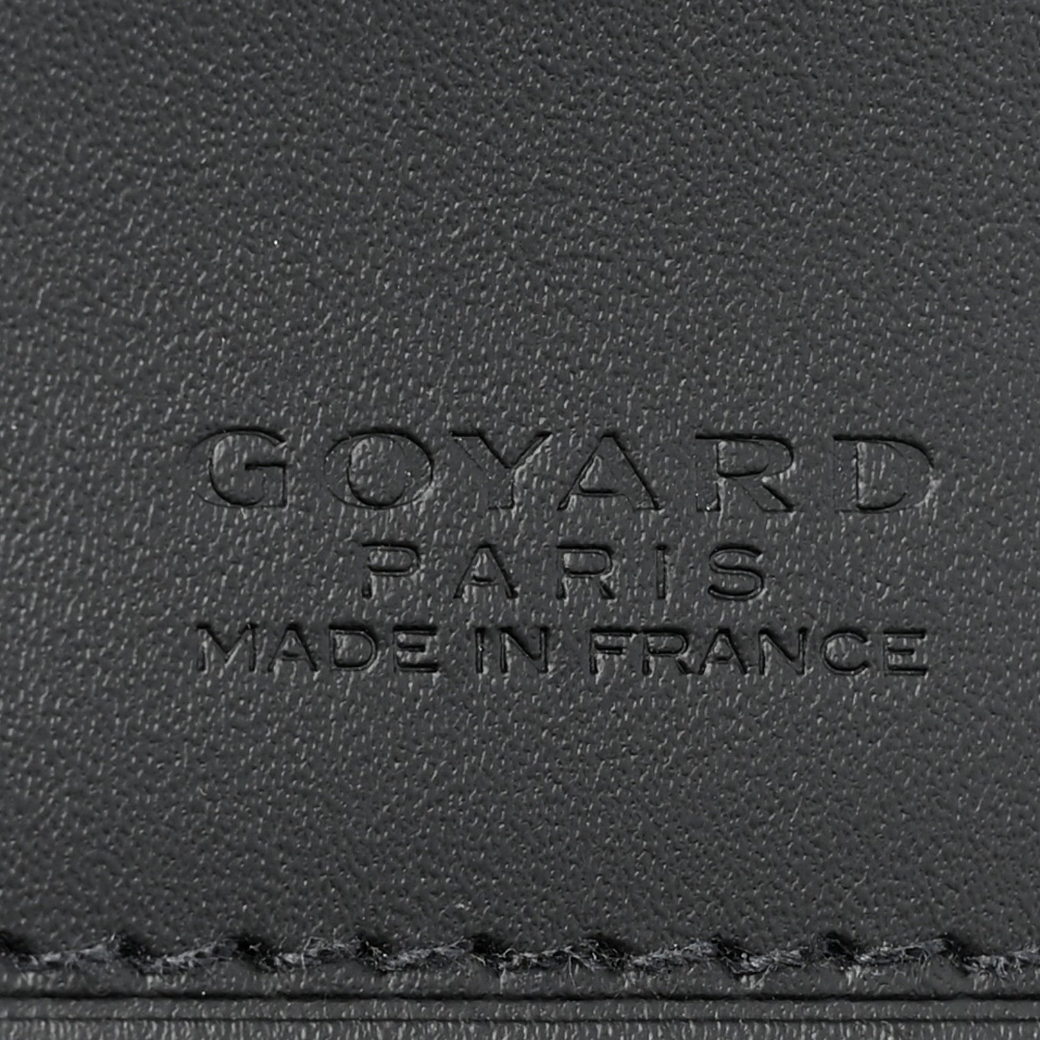 Goyard Goyardine Monte Carlo Bois Clutch With Strap Jet Black 6 of 9