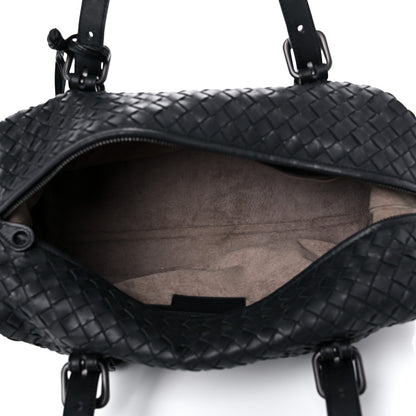 Bottega Veneta Nappa Intrecciato Montaigne Rings Satchel Black 5 of 21
