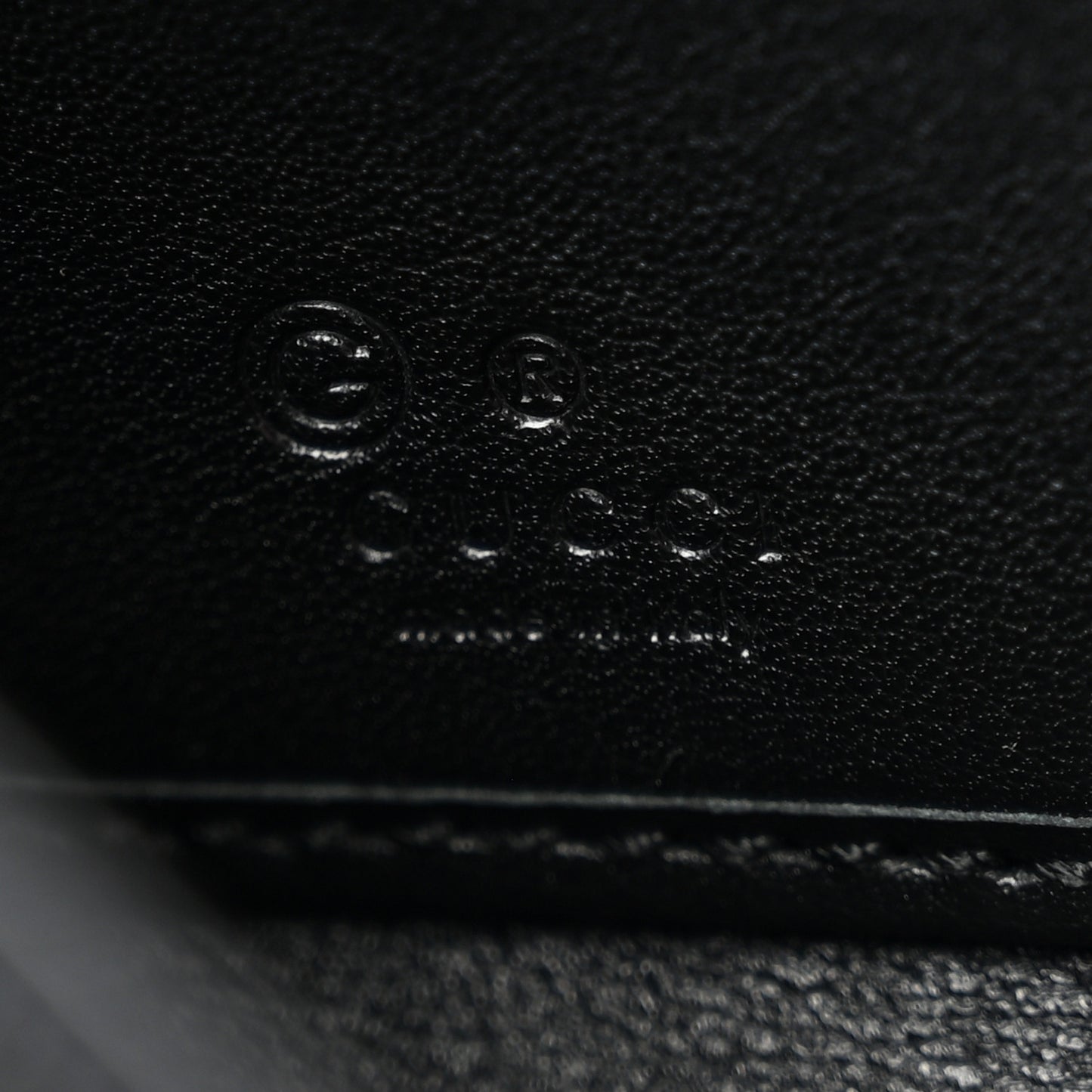 Microguccissima Zip Around Wallet Black
