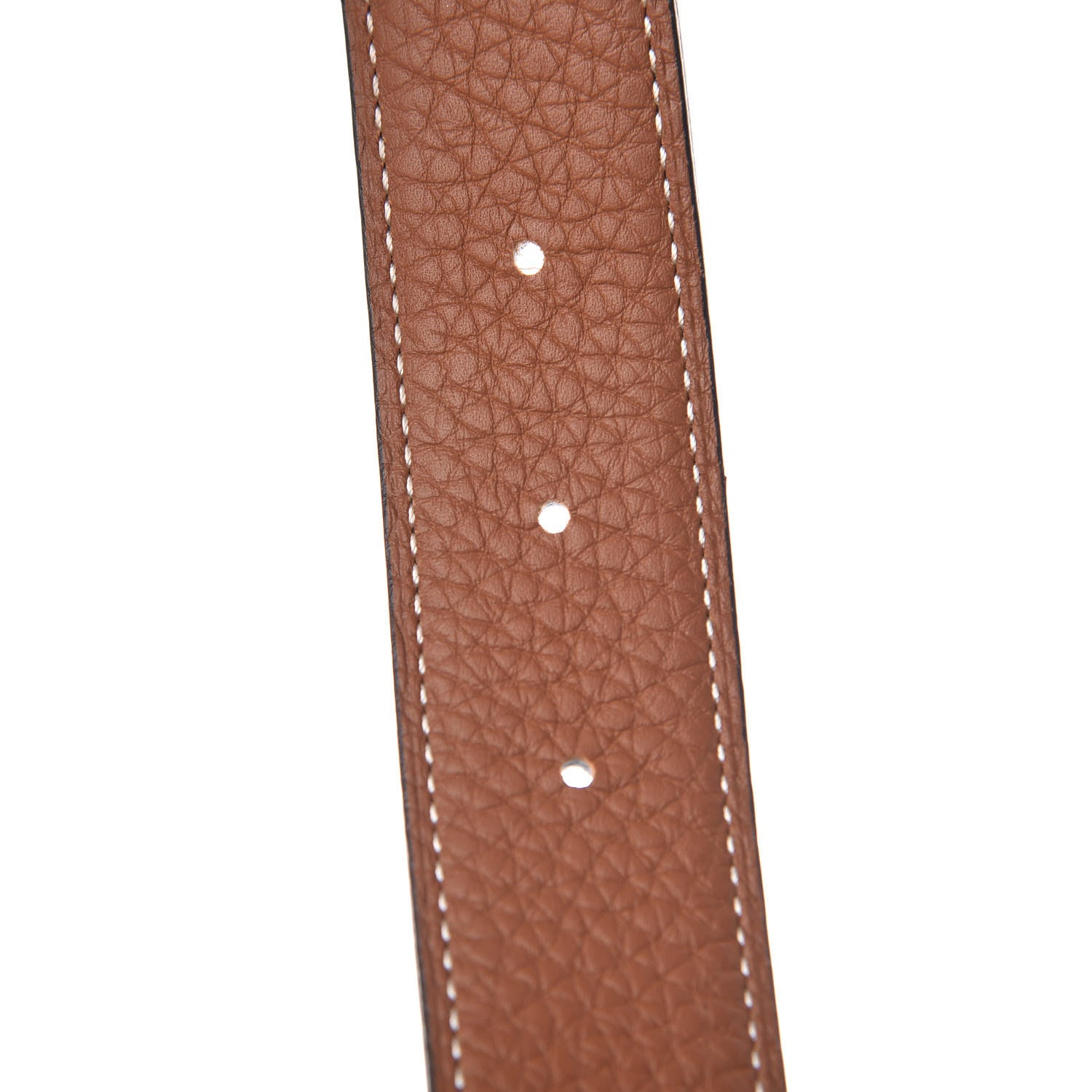 Hermes Box Togo 32mm Quizz H Belt 80 Black Gold 4 of 7
