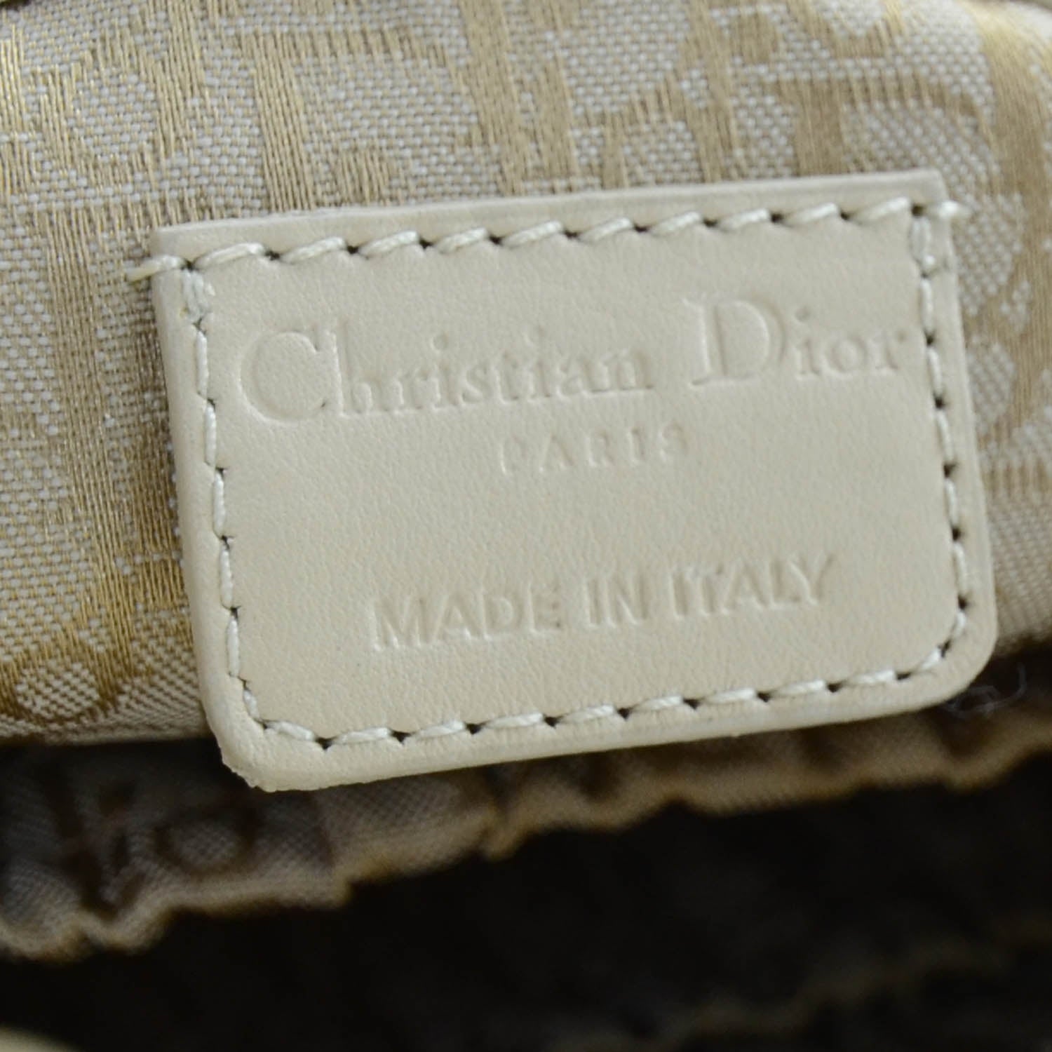 Christian Dior Canvas Leopard Print St Tropez Tote 8 of 10