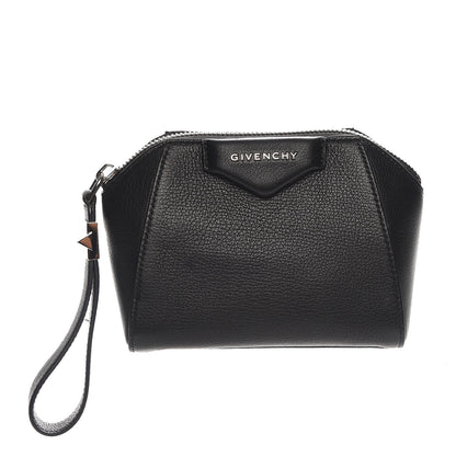 Givenchy Sugar Goatskin Small Antigona Beauty Wristlet Black 1 of 7