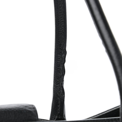 Chanel Calfskin Cerf Executive Shopper Tote Black 11 of 12