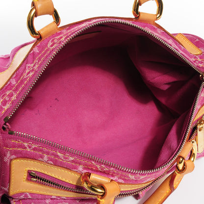 Louis Vuitton Monogram Denim Neo Speedy Fuchsia 5 of 7