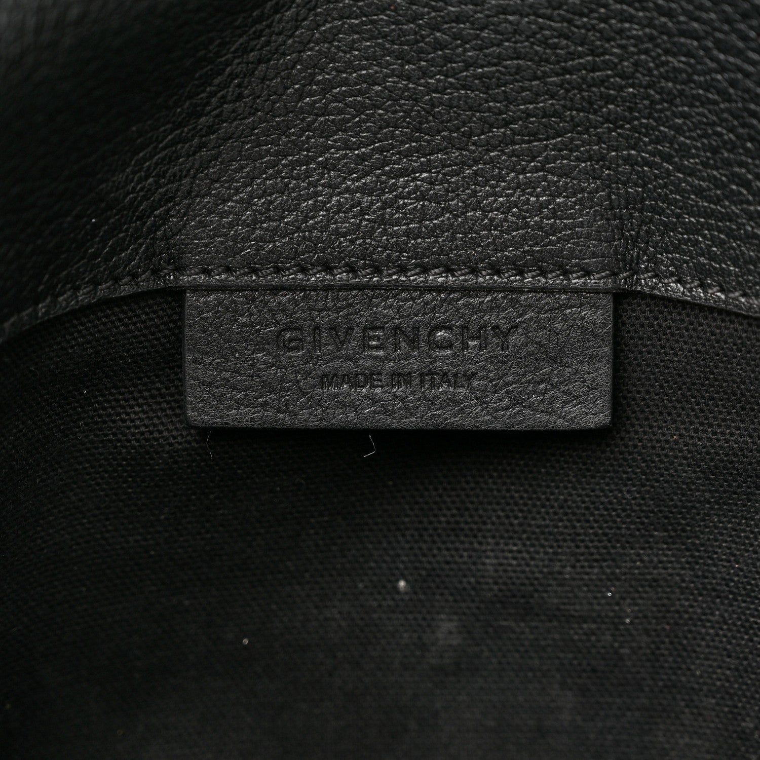 Givenchy Sugar Goatskin Medium Antigona Envelope Clutch Black 6 of 7