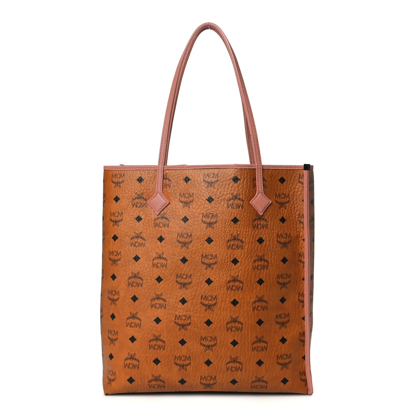Visetos Kira North South Shopper Tote Cognac Orange