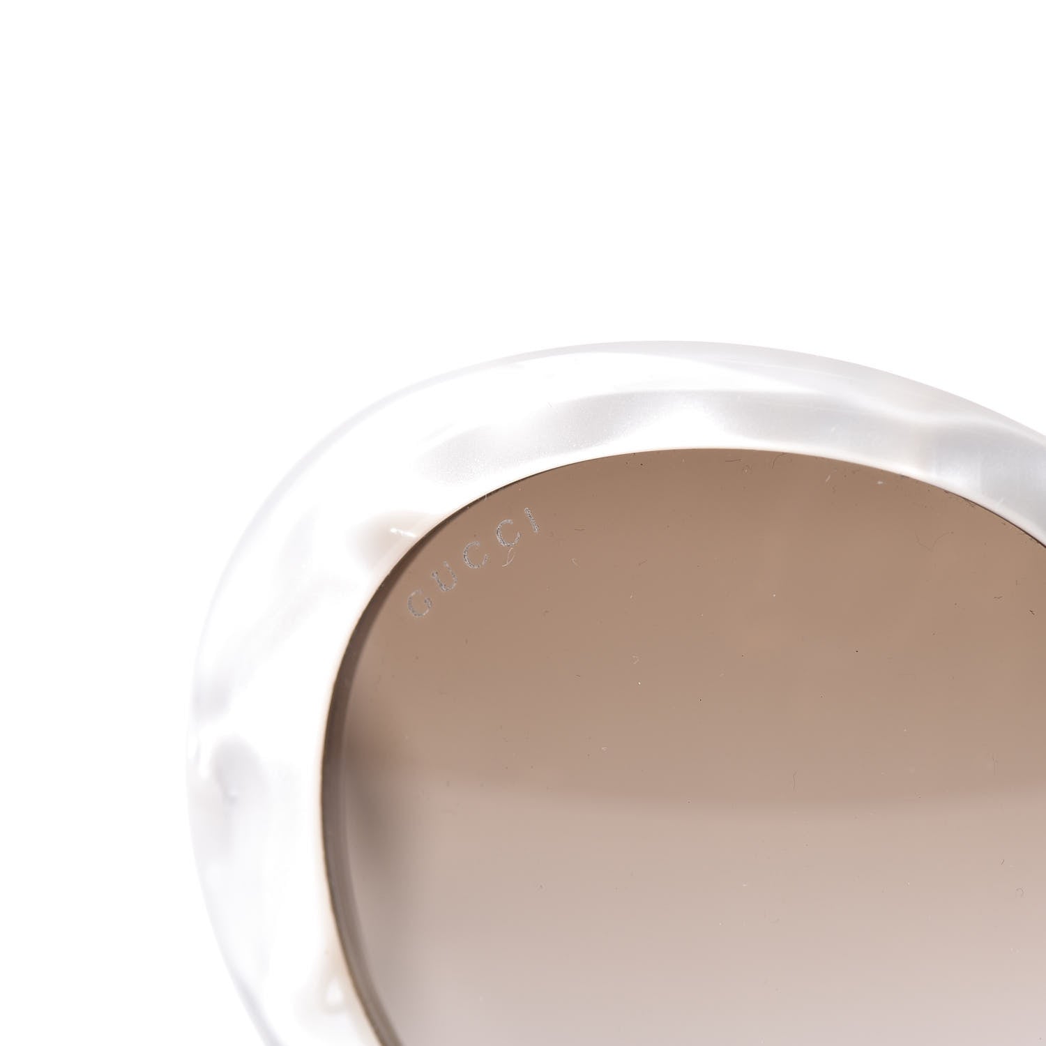 Gucci Acetate Round Sunglasses GG3829 F/S White 8 of 8