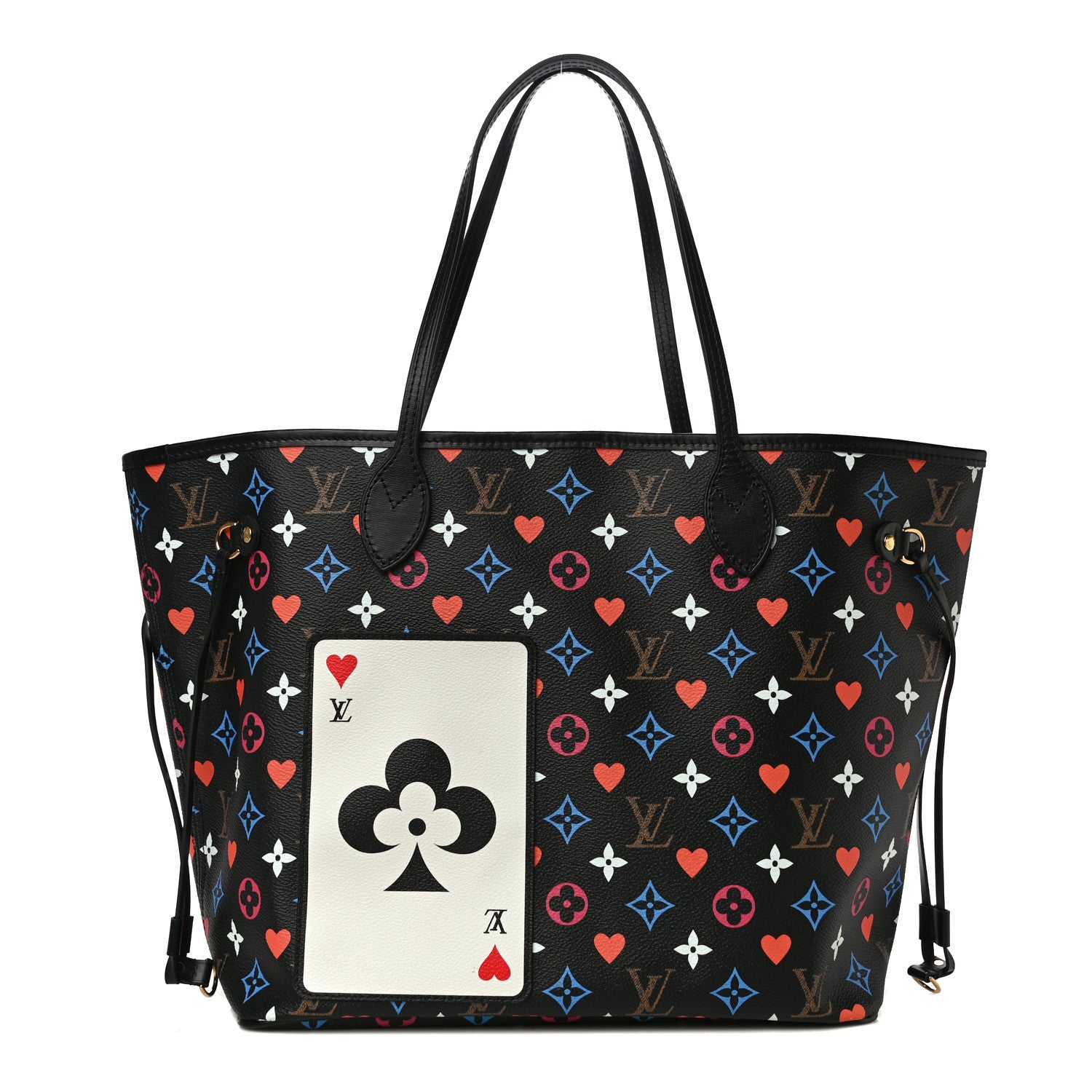 Louis Vuitton Game On Neverfull MM Black 3 of 9