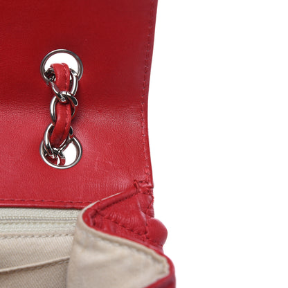 Chanel Calfskin Quilted In The Business Flap Red 19 of 20