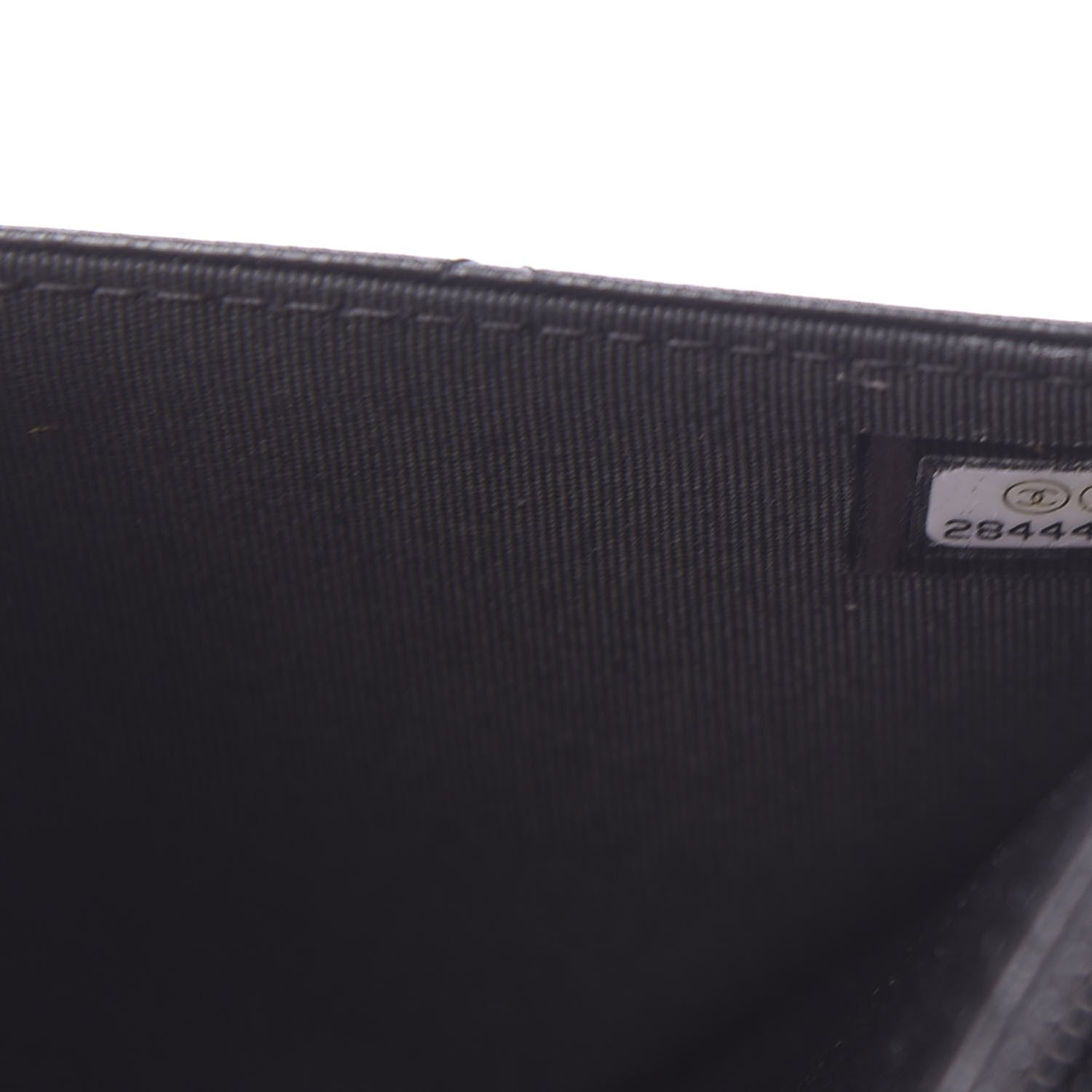 Chanel Lambskin Quilted Infinity Wallet On Chain WOC Black 8 of 12