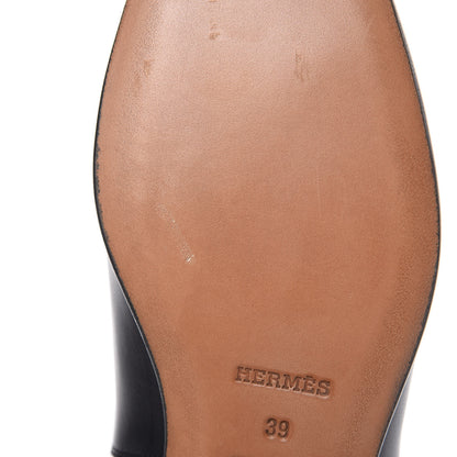Hermes Calfskin Neo Low Boots 39 Black 11 of 12
