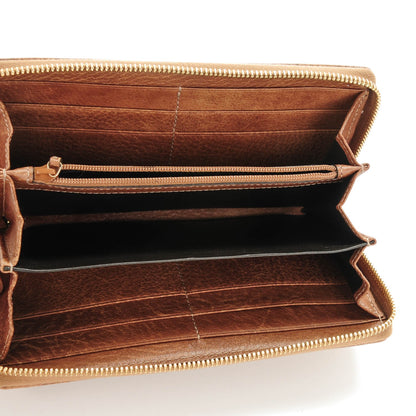 Gucci Guccissima Bamboo Tassel Zip Around Wallet Light Brown 5 of 7