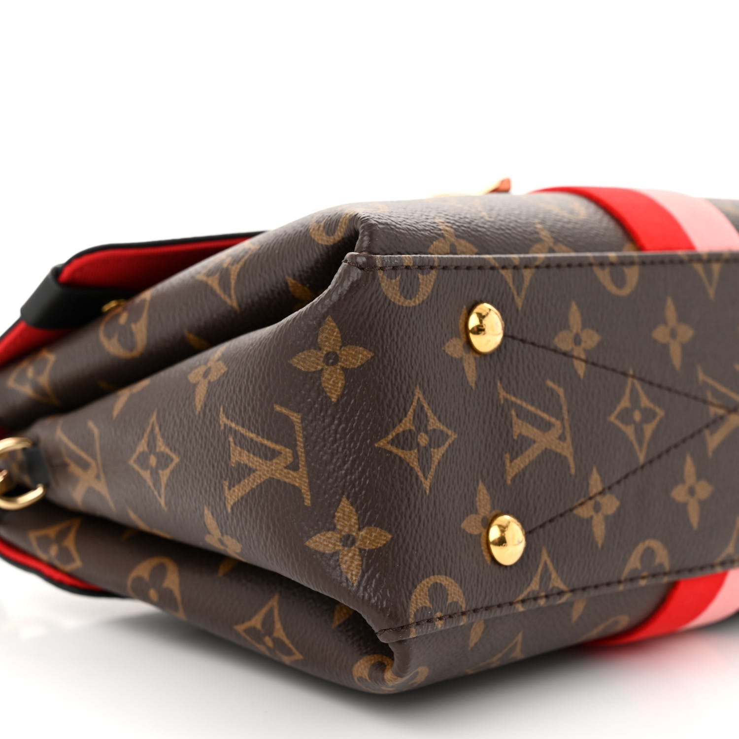 Louis Vuitton Monogram Georges BB Coquelicot Peach 9 of 10