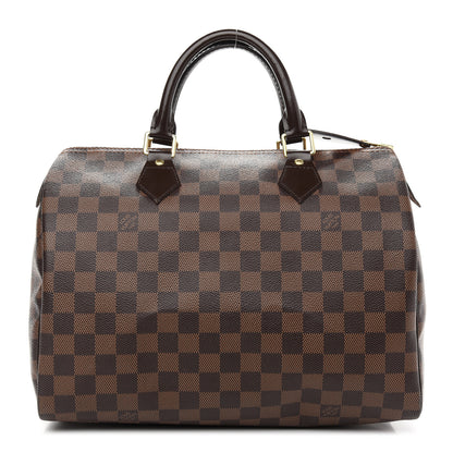 Louis Vuitton Damier Ebene Speedy 30 1 of 10