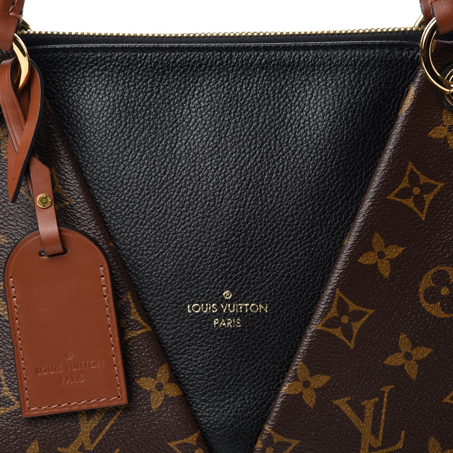 Monogram V Tote BB Black