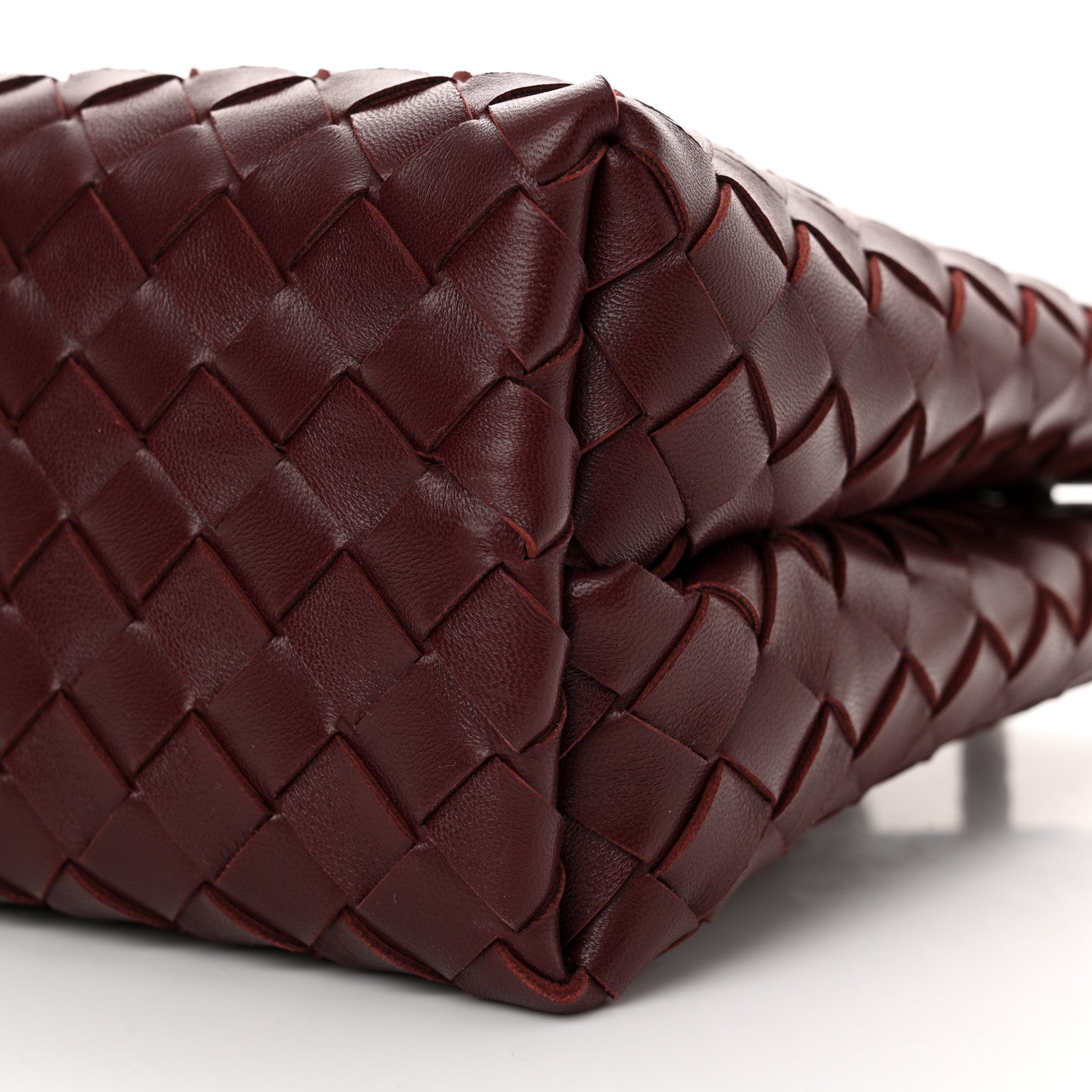Bottega Veneta Nappa Intrecciato Small Andiamo Shoulder Bag Barolo 9 of 9