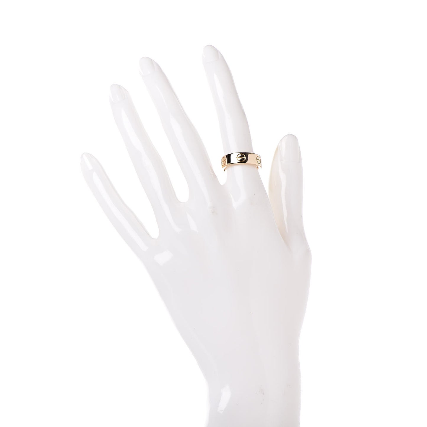 18K Yellow Gold 5.5mm LOVE Ring 50 5.25