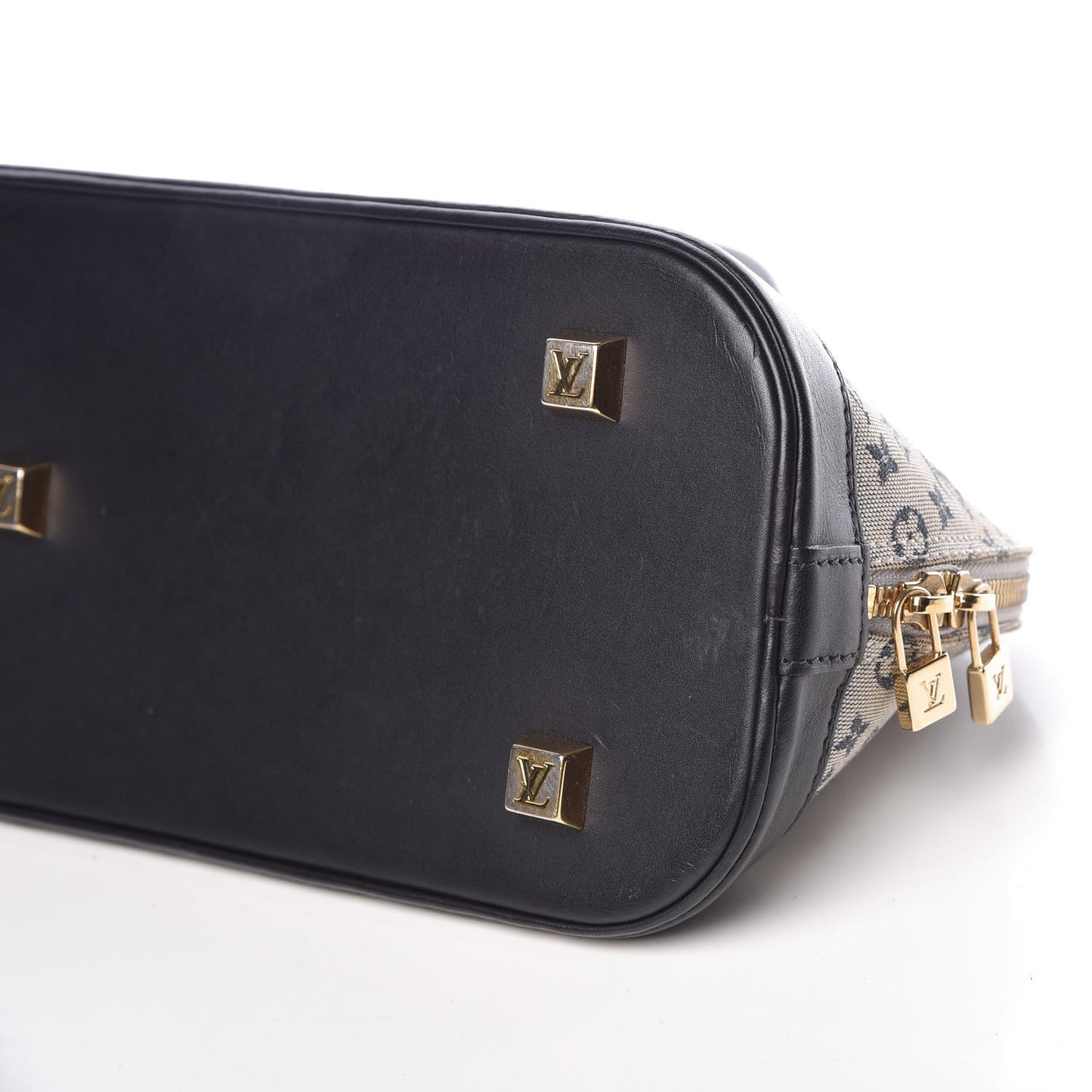 Mini Monogram Alma Long Blue