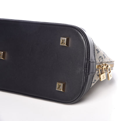 Louis Vuitton Mini Monogram Alma Long Blue 8 of 15