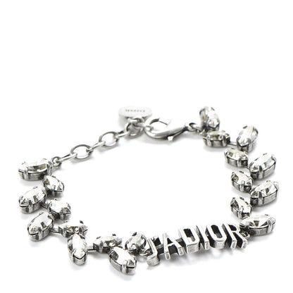 Christian Dior Metal Crystal J'Adior Bracelet Silver 1 of 4
