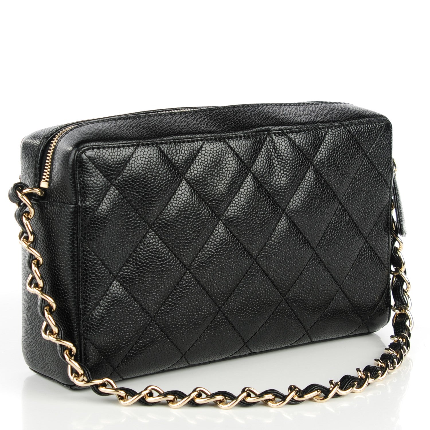 Chanel Caviar Quilted Camera Bag Black 3 of 7