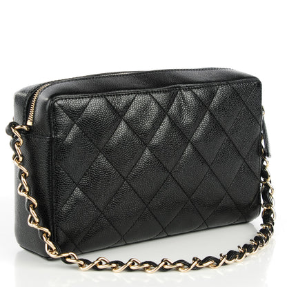 Chanel Caviar Quilted Camera Bag Black 3 of 7
