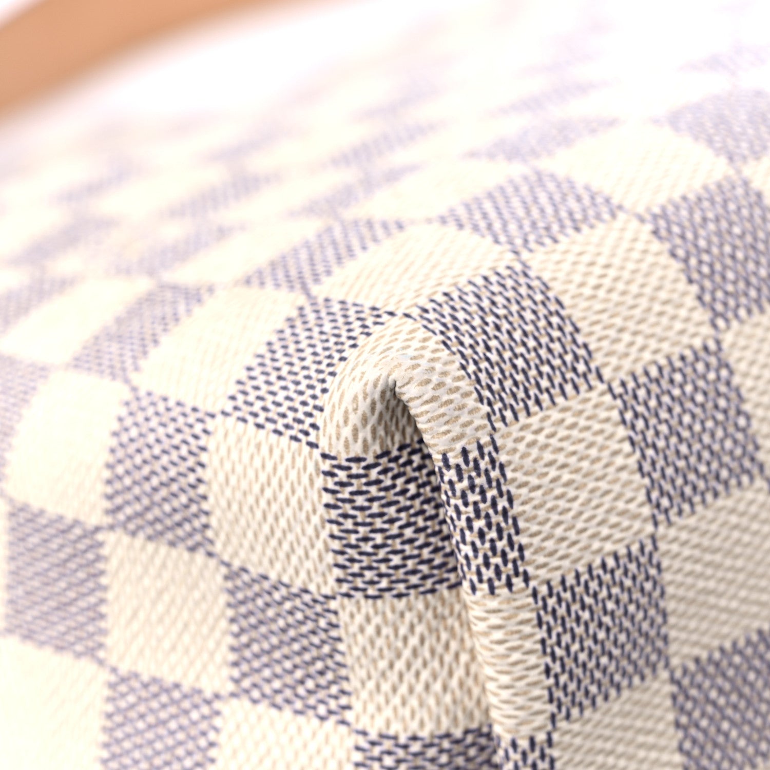 Louis Vuitton Damier Azur Graceful MM Rose Ballerine 9 of 15