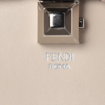 Fendi Vitello Elaphe Lace Up Bow Kan I Shoulder Bag Camelia Bois de Rose 9 of 9