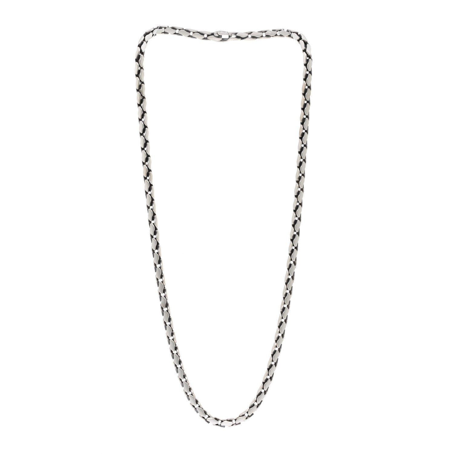 David Yurman DAVID YURMAN Sterling Silver 5mm Fluted Chain Necklace 3 of 4