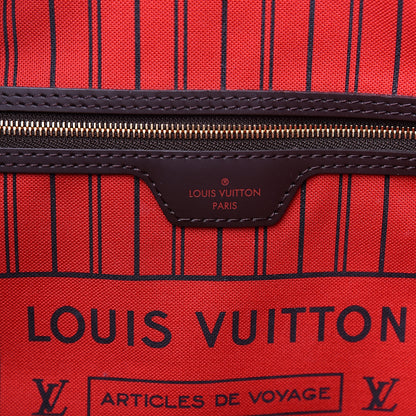 Louis Vuitton Damier Ebene Neverfull MM 5 of 9