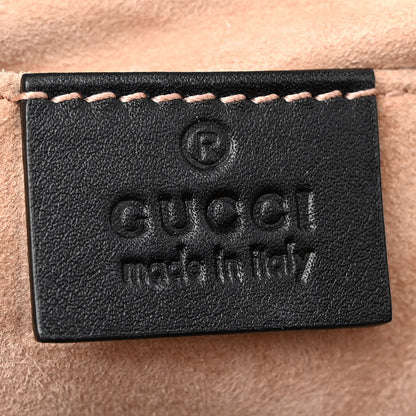 Gucci Calfskin Studded Small Padlock Shoulder Bag Black 6 of 15