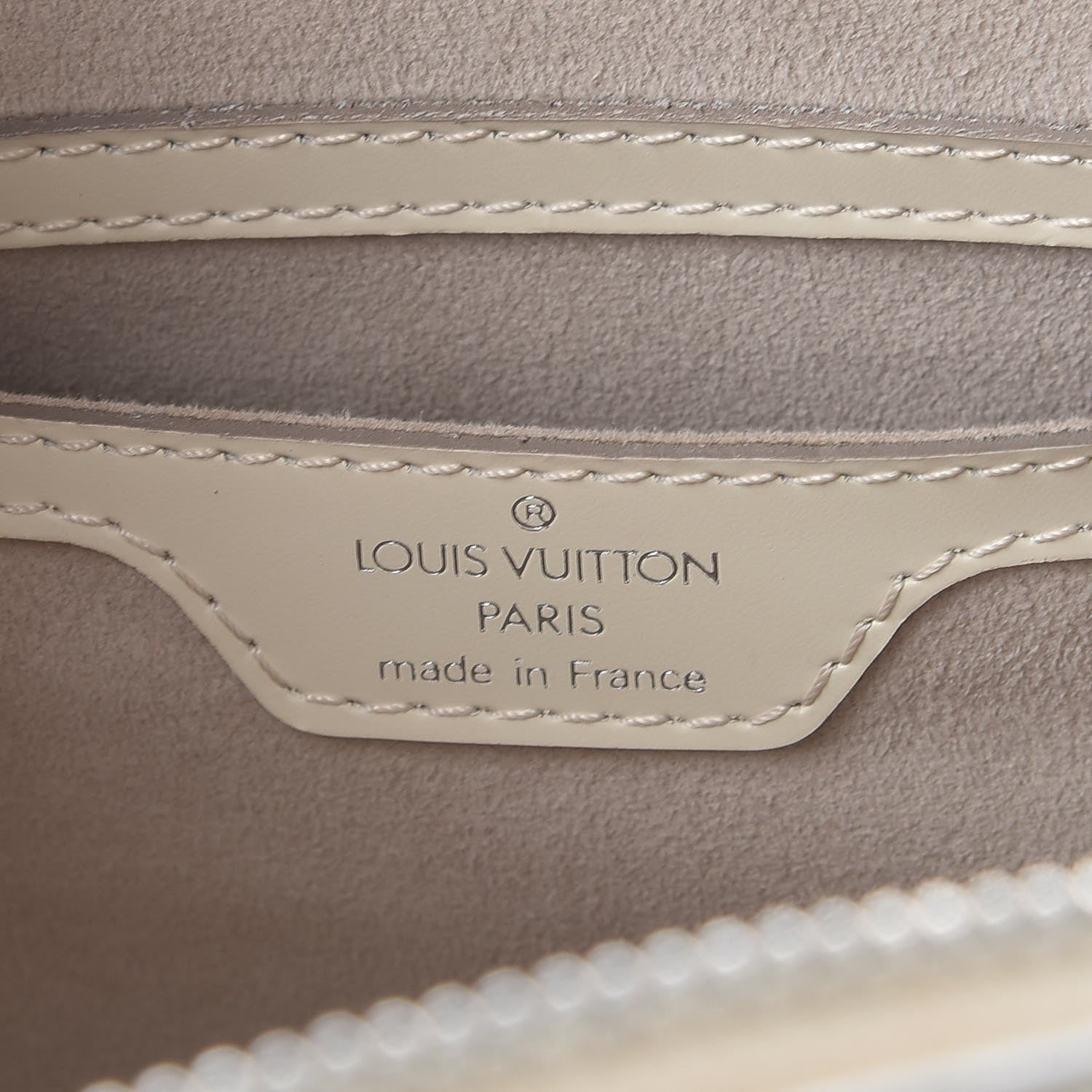 Louis Vuitton Epi Soufflot Ivory Ivory 8 of 12
