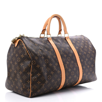Louis Vuitton Monogram Keepall 50 3 of 17
