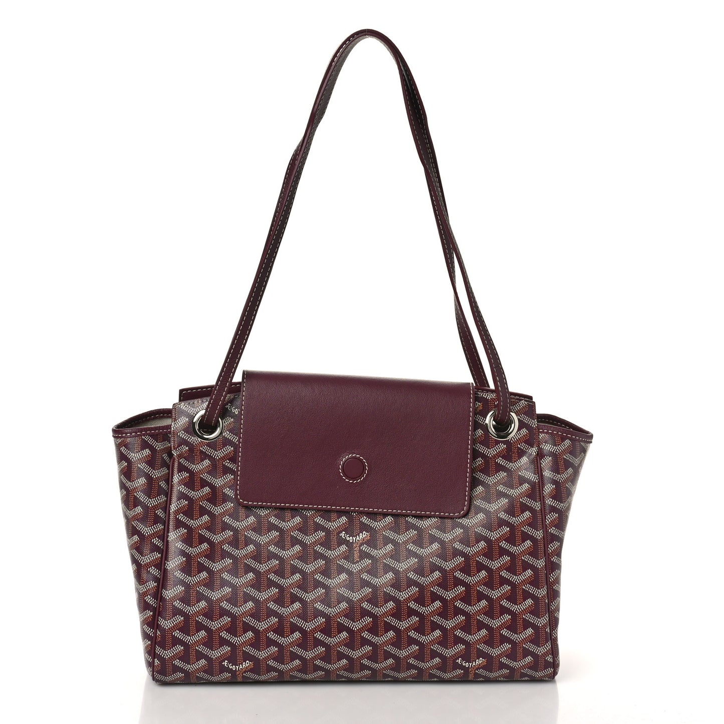 Goyardine Rouette PM Burgundy