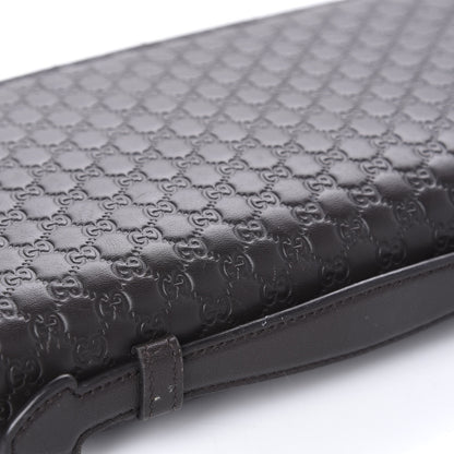 Gucci Soft Microguccissima Zip Around Top Handle Travel Wallet Loess 9 of 12