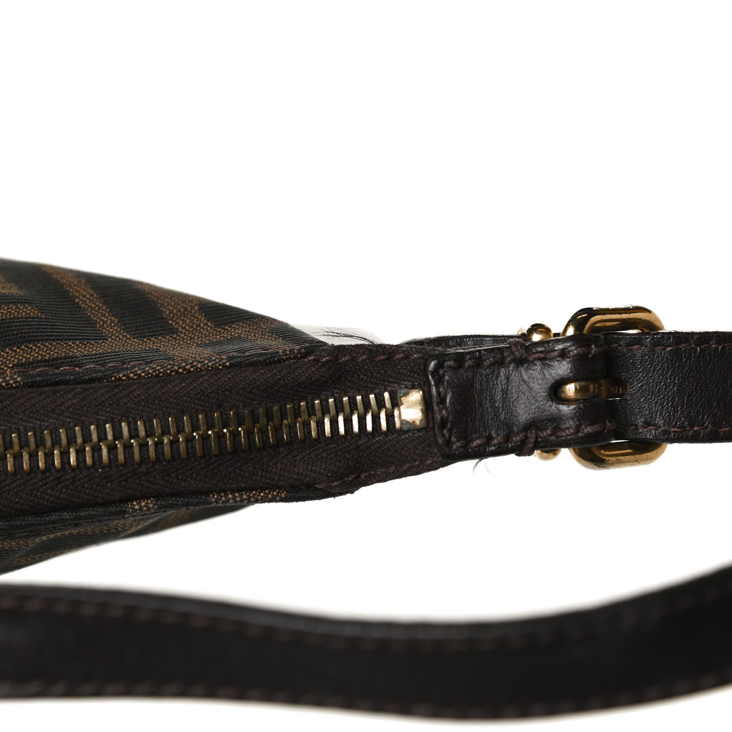 Fendi Zucca Small Hobo Tobacco Petrolio 14 of 14