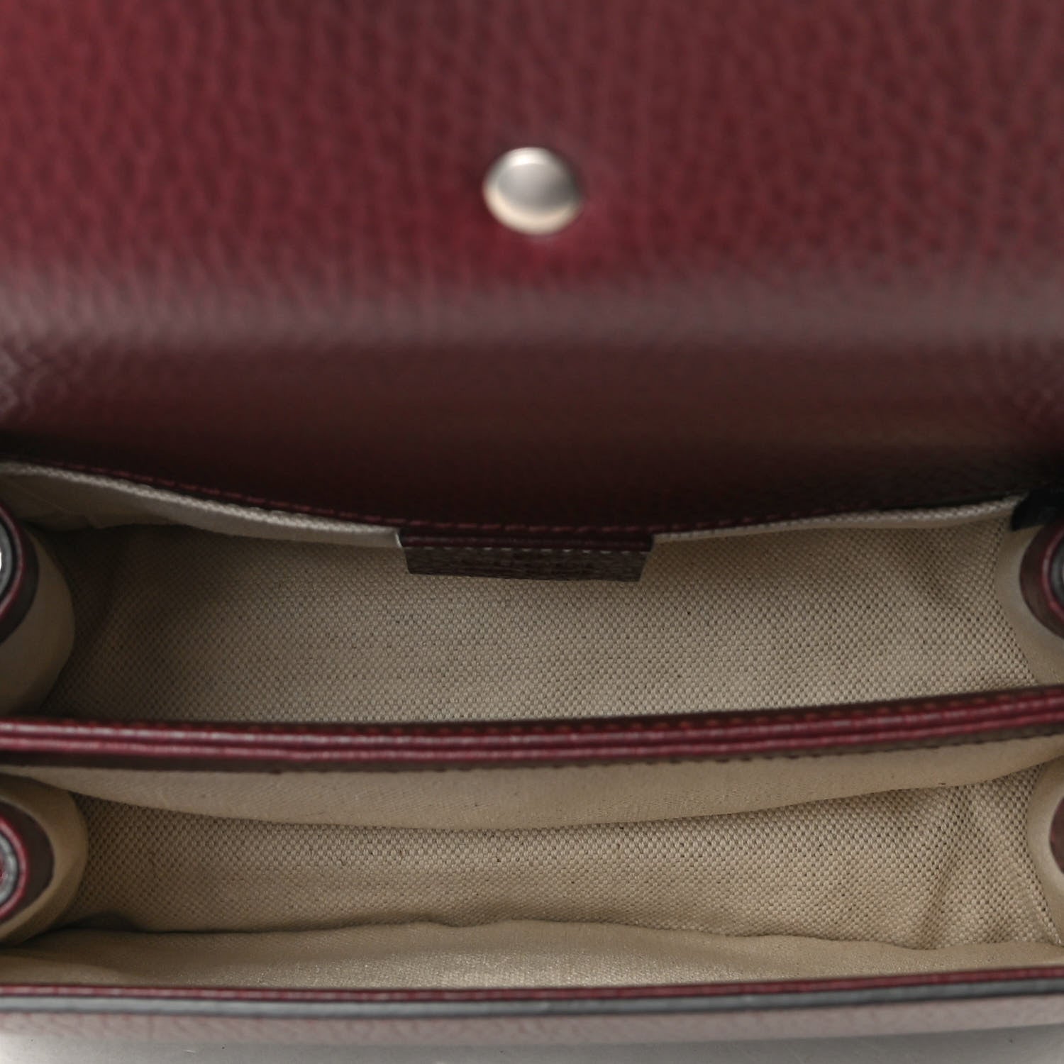 Gucci Dollar Calfskin Crystal Web Mini Dionysus Bamboo Top Handle Bag Vintage Bordeaux Black Diamond 4 of 6