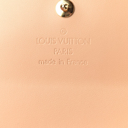 Louis Vuitton Monogram Multicolor Porte-Monnaie Plat Coin Purse White 6 of 6