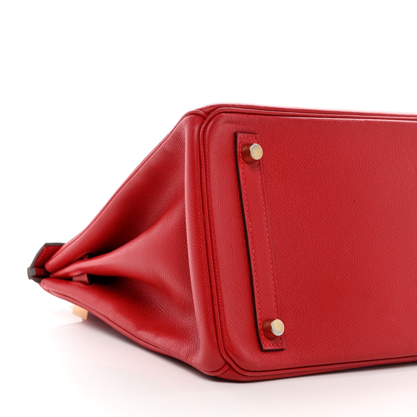Epsom Birkin 30 Rouge Casaque
