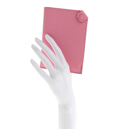 Hermes Epsom Tarmac PM Passport Holder Mauve Sylvestre 2 of 10